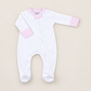 New Beginnings Zip Footie - Pink
