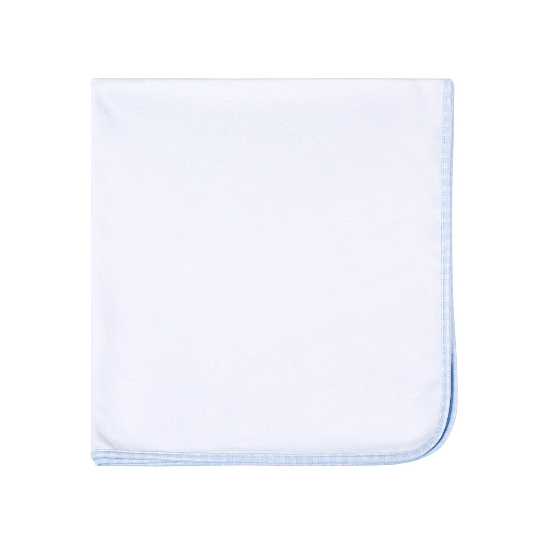 New Beginnings Receiving Blanket - Blue - Magnolia BabyReceiving Blanket