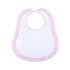 New Beginnings Ruffle Bib - Pink - Magnolia BabyBib
