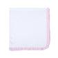 New Beginnings Ruffle Receiving Blanket - Pink - Magnolia BabyReceiving Blanket