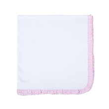  New Beginnings Ruffle Receiving Blanket - Pink - Magnolia BabyReceiving Blanket