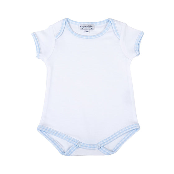 New Beginnings Short Sleeve Bodysuit - Blue - Magnolia BabyBodysuit