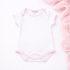 New Beginnings Short Sleeve Bodysuit - Pink - Magnolia BabyBodysuit