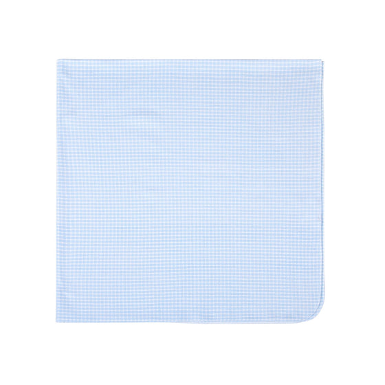 New Beginnings Swaddle Blanket - Blue - Magnolia BabySwaddle Blanket