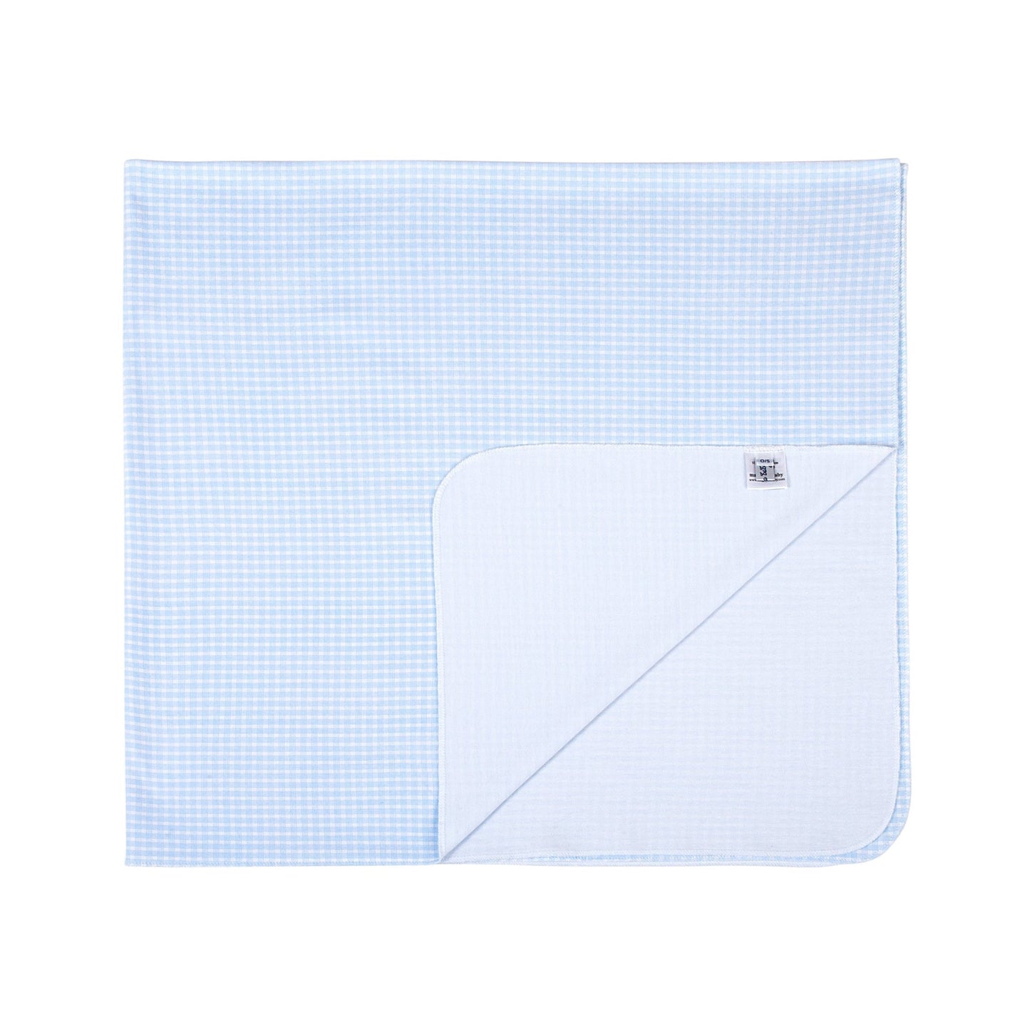 New Beginnings Swaddle Blanket - Blue - Magnolia BabySwaddle Blanket