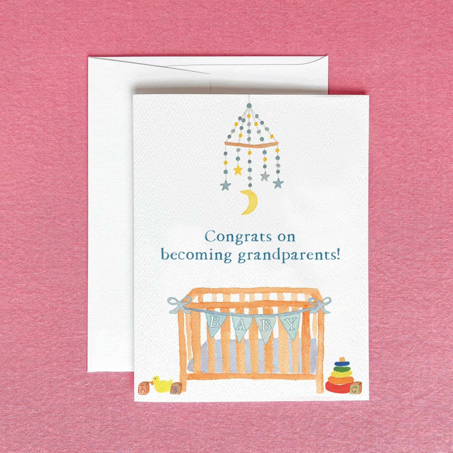 New Grandparents Greeting Card - Magnolia Baby