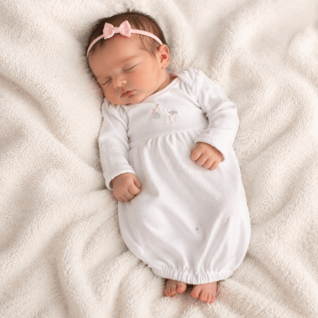 Newborn Baby Girl Gown Gift Set - Vintage Stork - Pink - Magnolia BabyBaby Gift Set