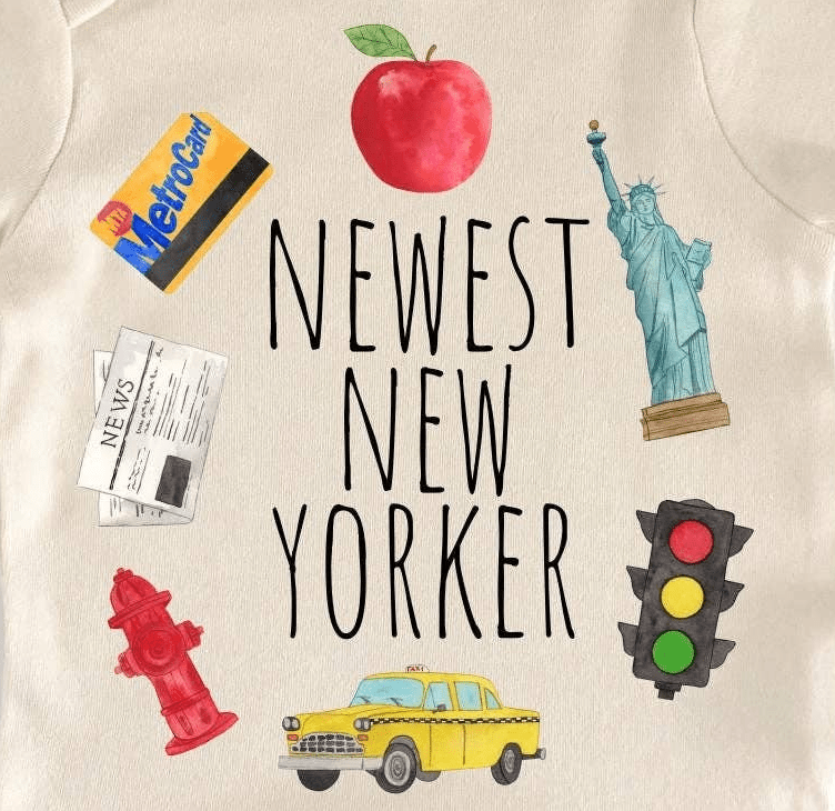 Newest New Yorker Baby Bodysuit - Magnolia BabyBodysuit