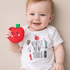 Newest New Yorker Bodysuit + Apple Teether Gift Set - Magnolia BabyBaby Gift Set