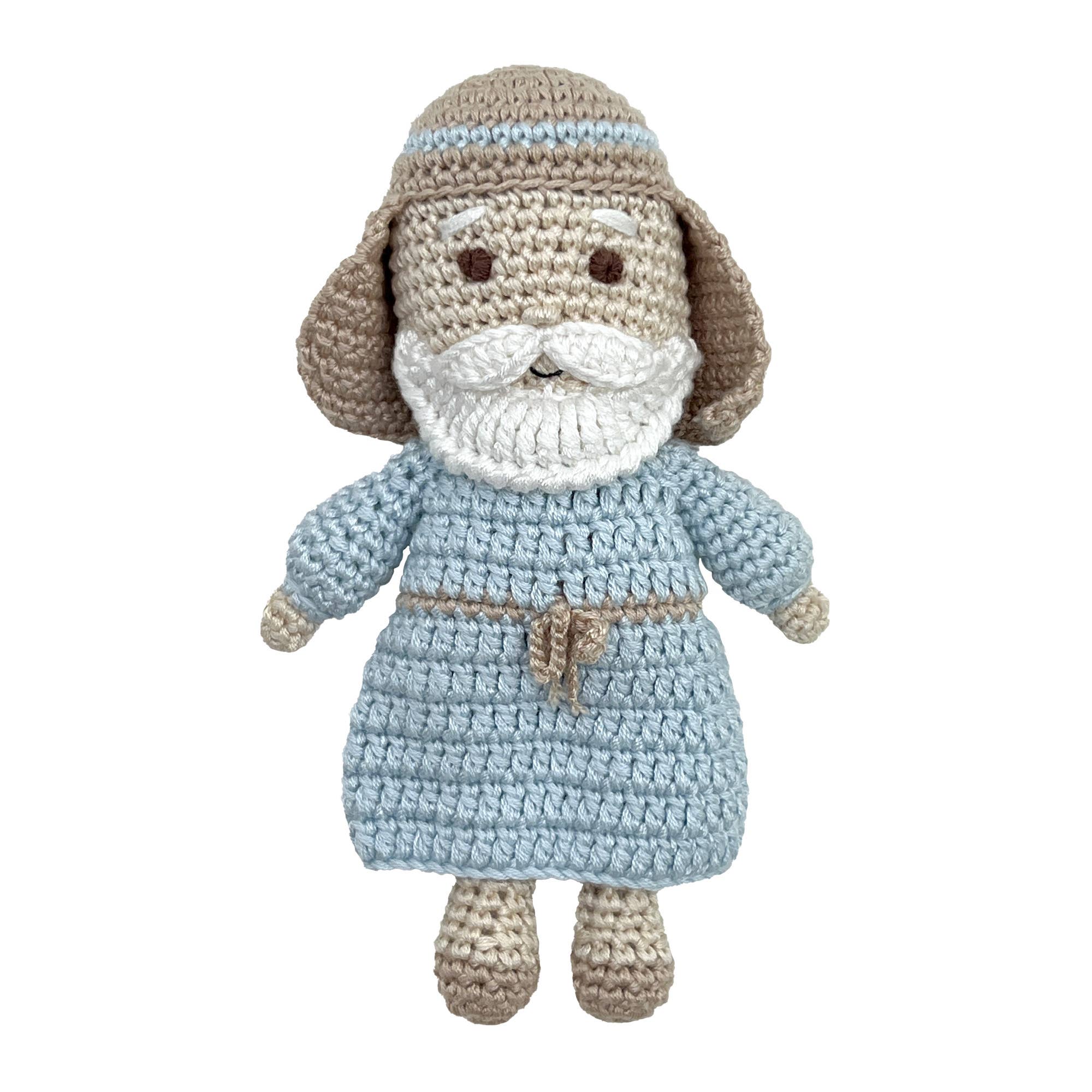 Noah Bamboo Crochet Rattle - Magnolia BabyRattle