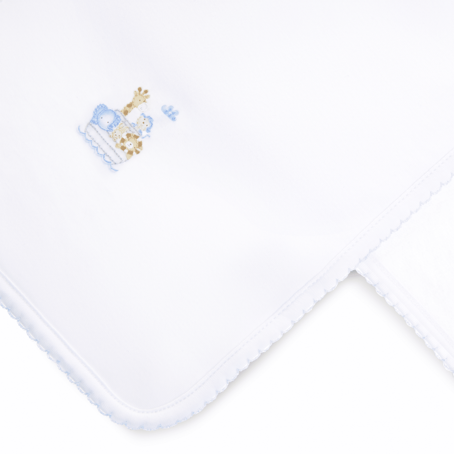 Magnolia Baby_Noah's Ark Burp Cloth - Light Blue_3