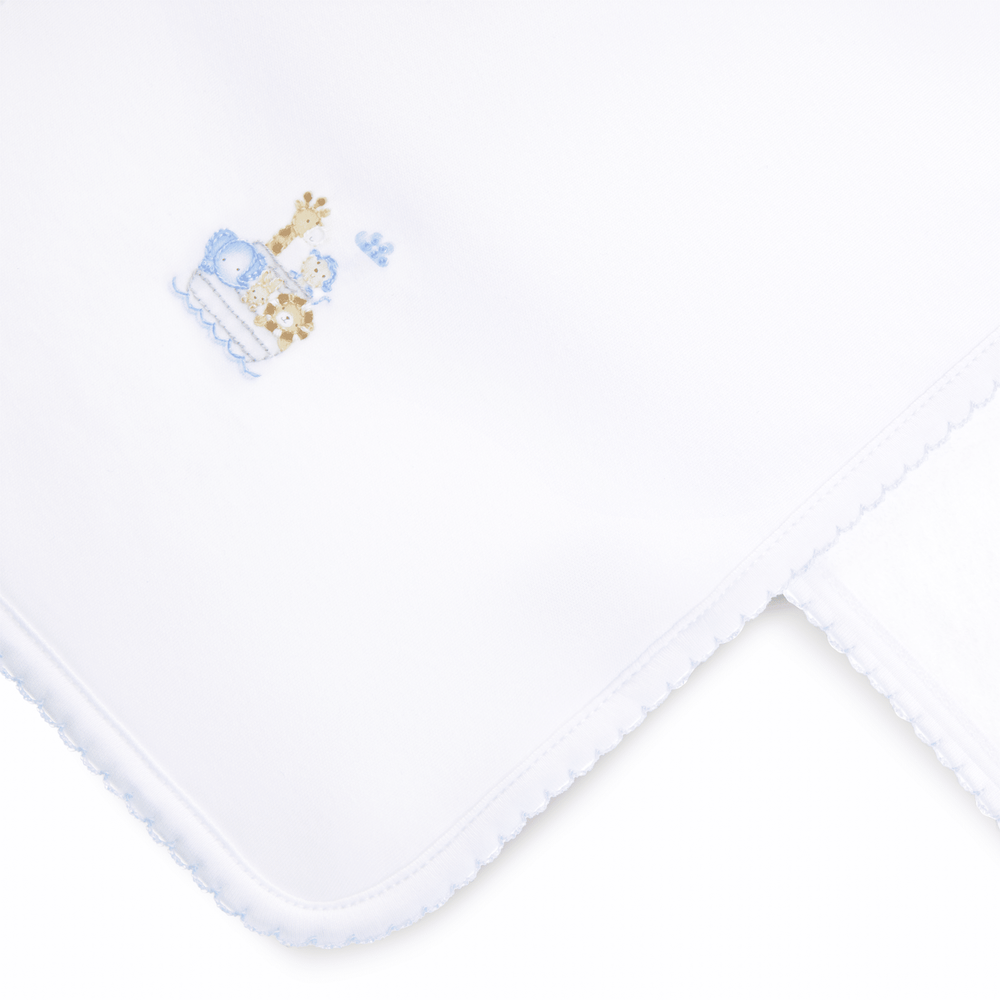 Magnolia Baby_Noah's Ark Burp Cloth - Light Blue_3