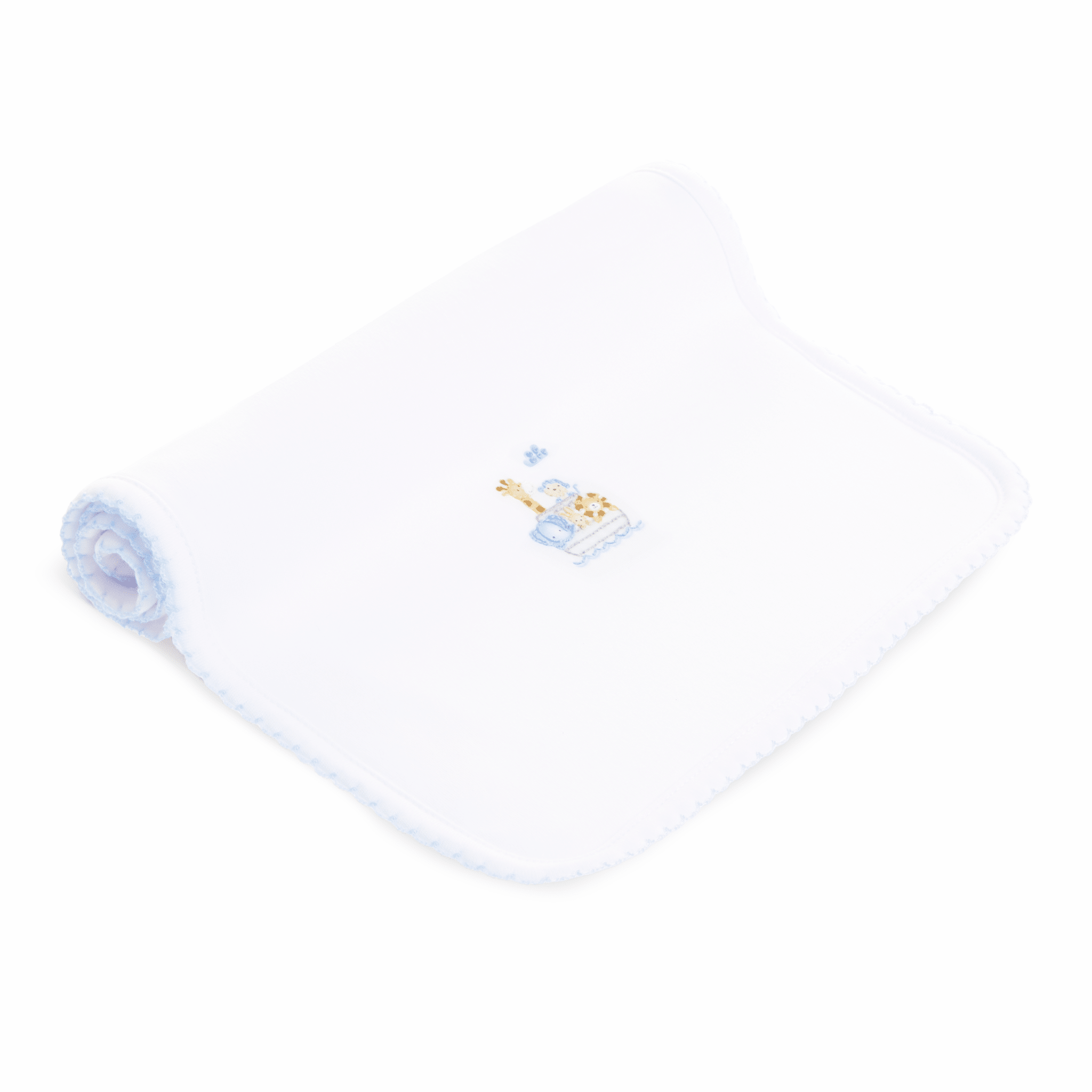 Magnolia Baby_Noah's Ark Burp Cloth - Light Blue_1