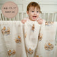 Noah's Ark Cotton Muslin Swaddle Blanket - Magnolia BabySwaddle Blanket