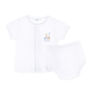 Noah's Ark Hand - Embroiderd Diaper Cover Set - Light Blue - Magnolia BabyDiaper Cover