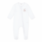 Noah's Ark Hand - Embroidered Zip Footie - Pink - Magnolia BabyFootie
