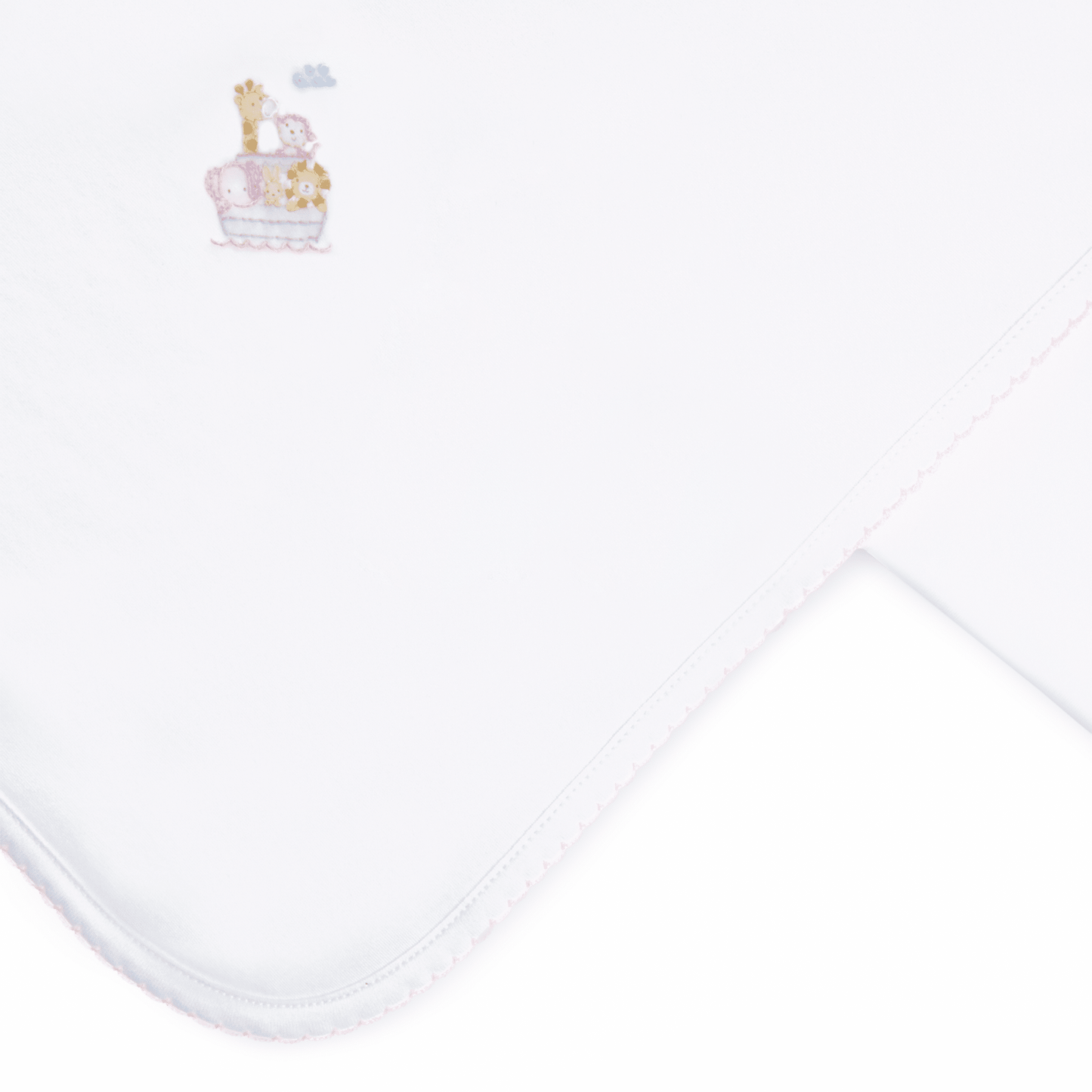 Magnolia Baby_Noah's Ark Receiving Blanket - Pink_3