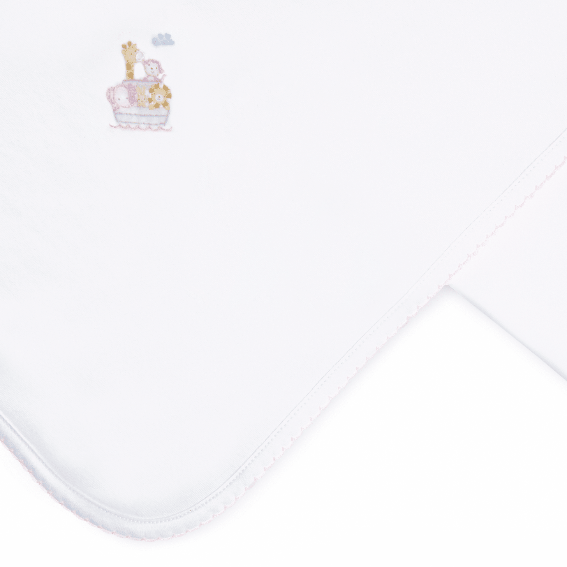 Magnolia Baby_Noah's Ark Receiving Blanket - Pink_3