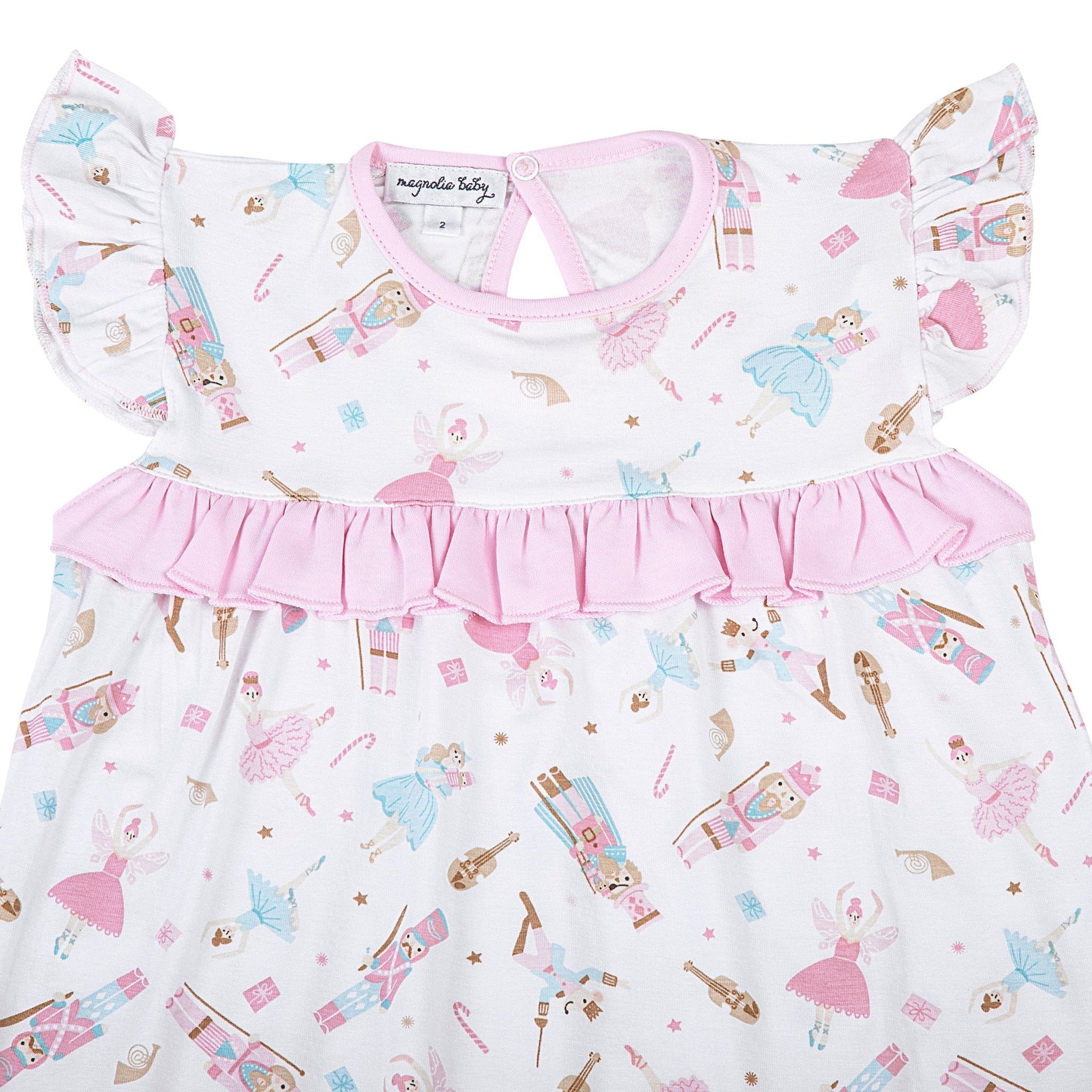 nutcracker smocked dress Magnolia Baby Girl Nutcracker Ballet Dress