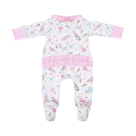 Nutcracker Ballet Zip Footie - Magnolia BabyFootie