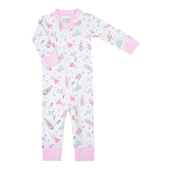 Nutcracker Ballet Zip Pajamas - Magnolia BabyZipper Pajamas