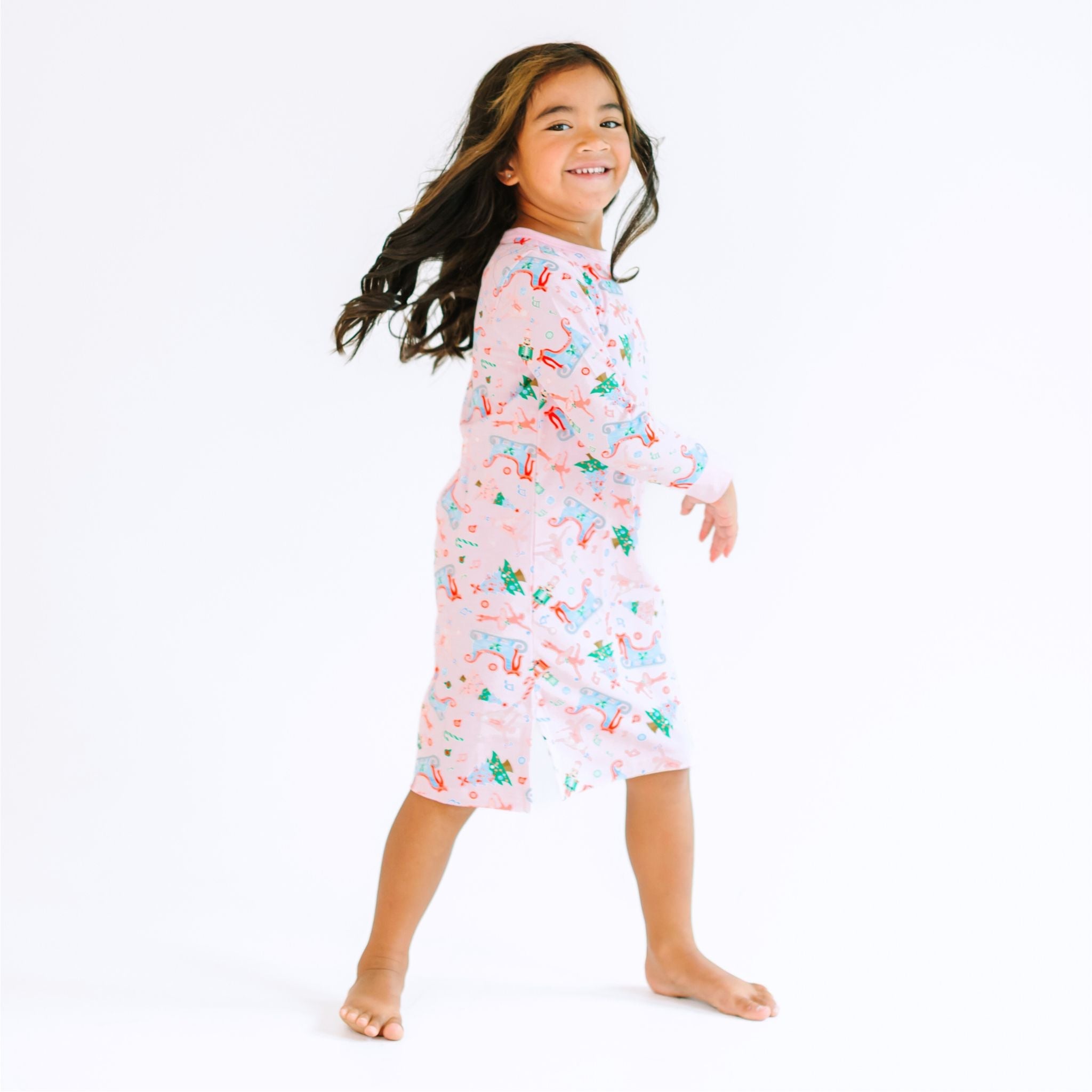 Nutcracker Joy Long Sleeve Nightdress - Magnolia BabyNightdress