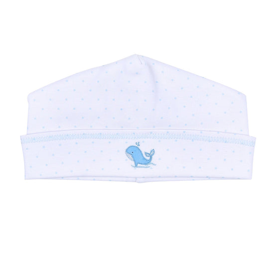 Ocean Bliss Blue Embroidered Hat - Magnolia BabyHat
