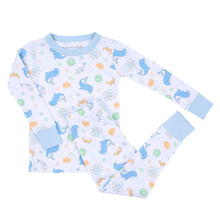  Ocean Bliss Blue Infant/Toddler Long Pajamas - Magnolia BabyLong Pajamas