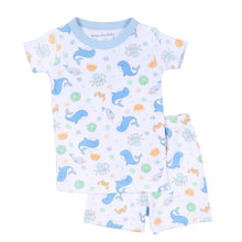  Ocean Bliss Blue Infant/Toddler Short Pajamas - Magnolia BabyShort Pajamas