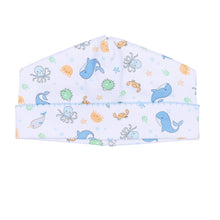  Ocean Bliss Blue Print Hat - Magnolia BabyHat