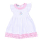 Ocean Bliss Pink Infant Embroidered Flutters Dress Set - Magnolia BabyDress