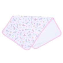  Ocean Bliss Pink Print Burp Cloth - Magnolia BabyBurp Cloth