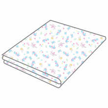  Ocean Bliss Pink Print Crib Sheet - Magnolia BabyCrib Sheet