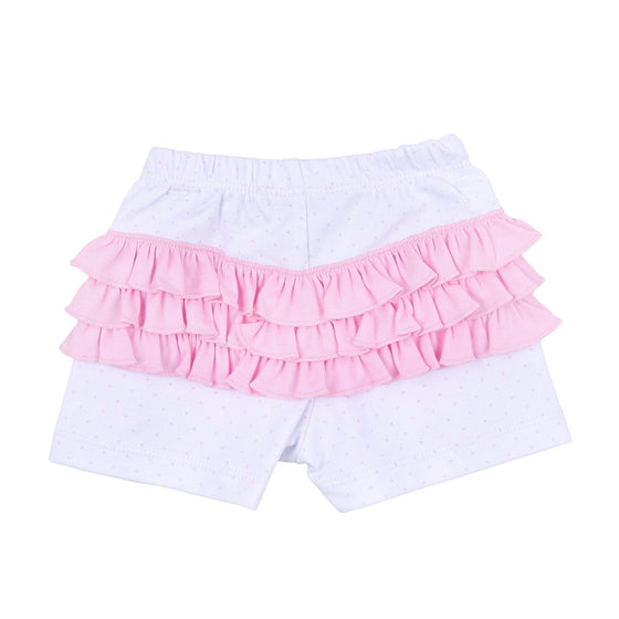 Ocean Bliss Pink Toddler Embroidered Ruffle Flutters Short Set - Magnolia BabyShort Set