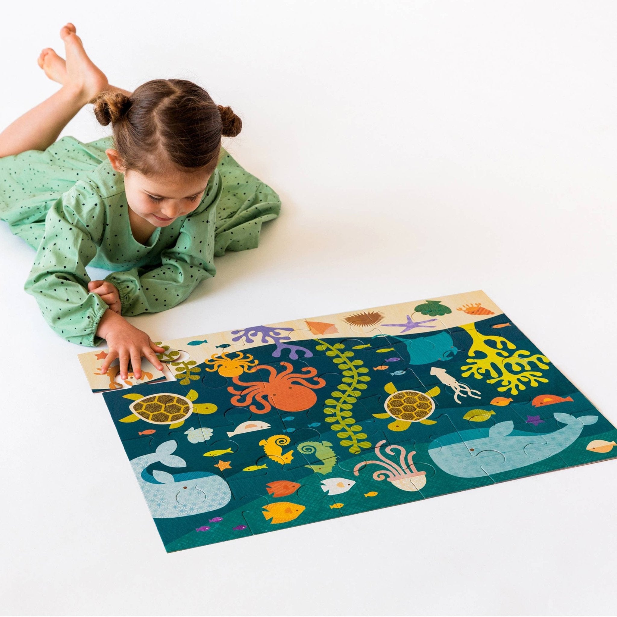 Ocean Life 24 - Piece Floor Puzzle - Magnolia BabyPuzzle