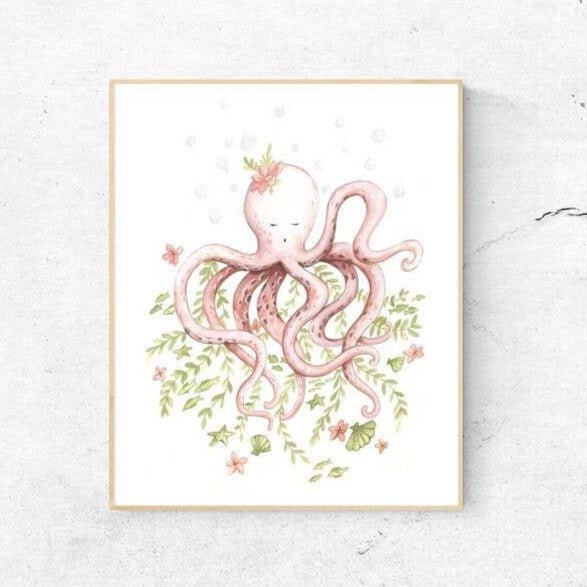 Octopus Art Print - Magnolia BabyWall Art