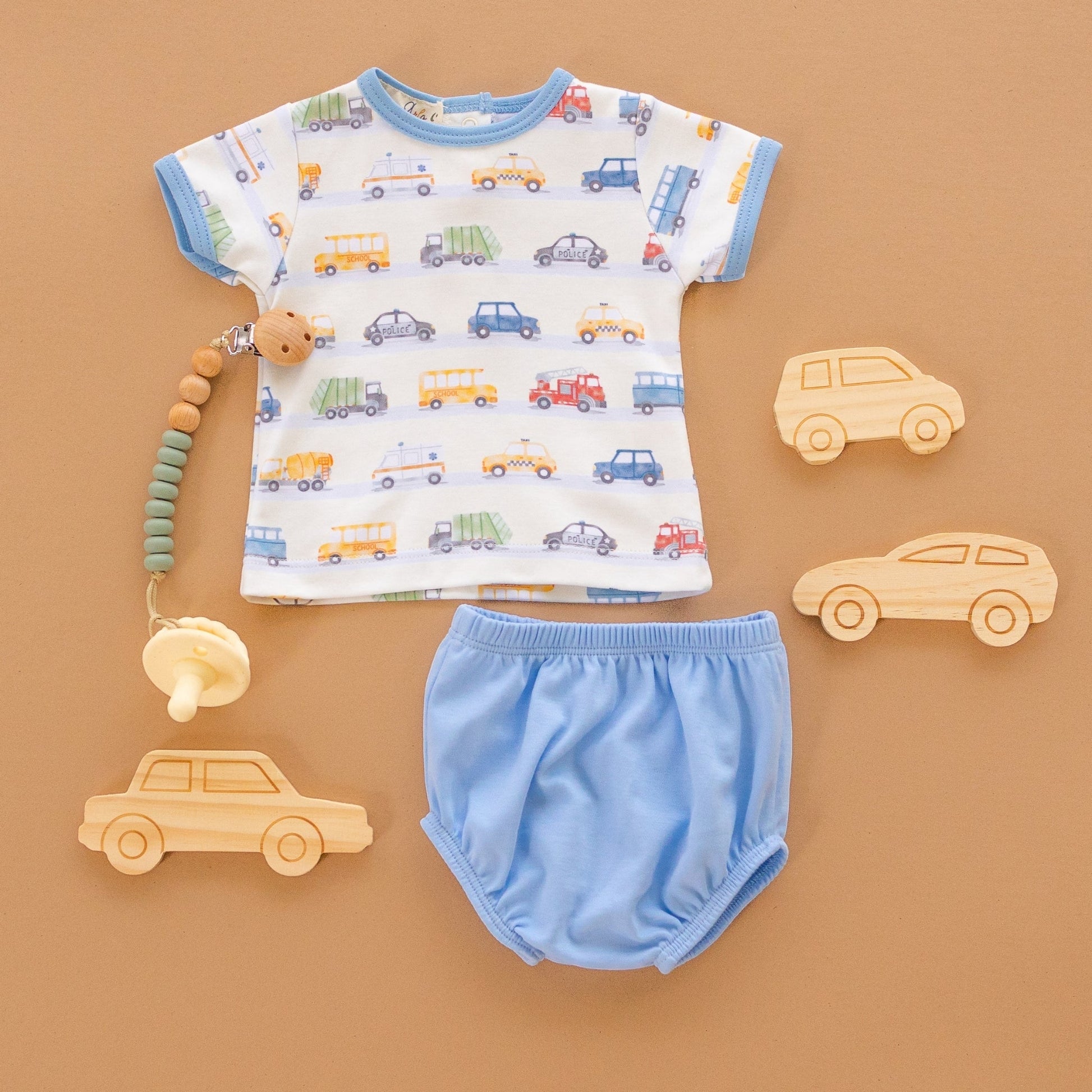 On the Go! Diaper Cover Set - Magnolia BabyDiaper Cover