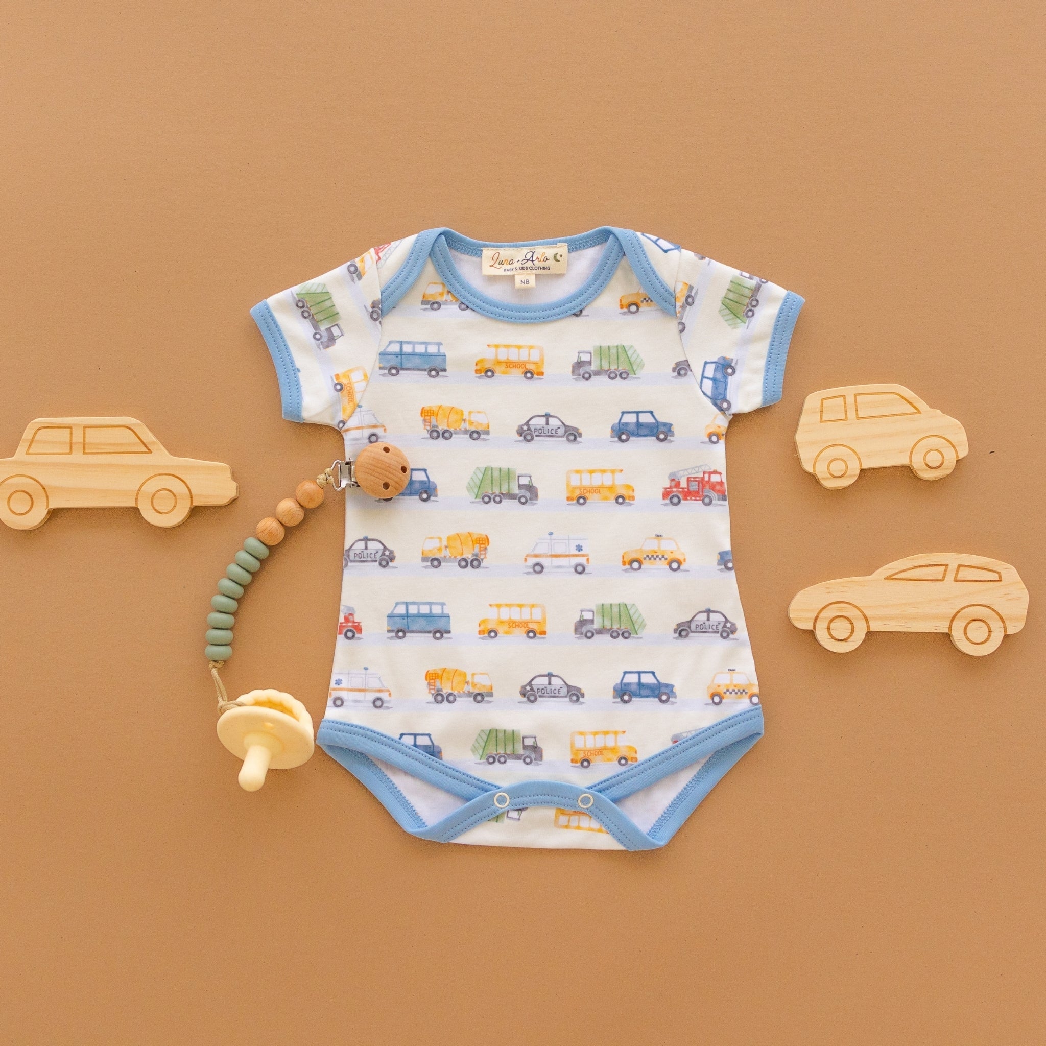 On the Go! Lap Bodysuit - Magnolia BabyBodysuit