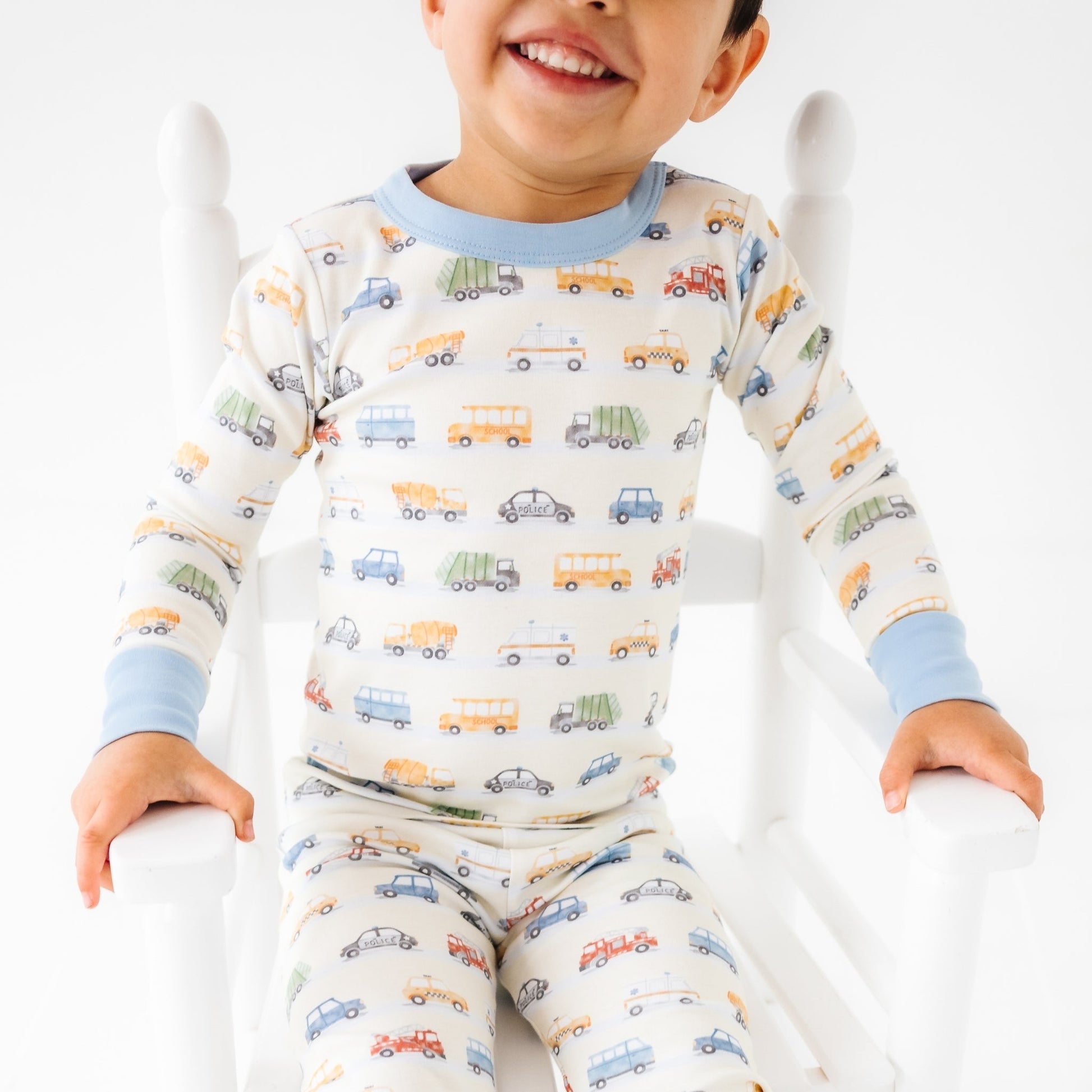 On the Go! Long Pajamas - Magnolia BabyLong Pajamas