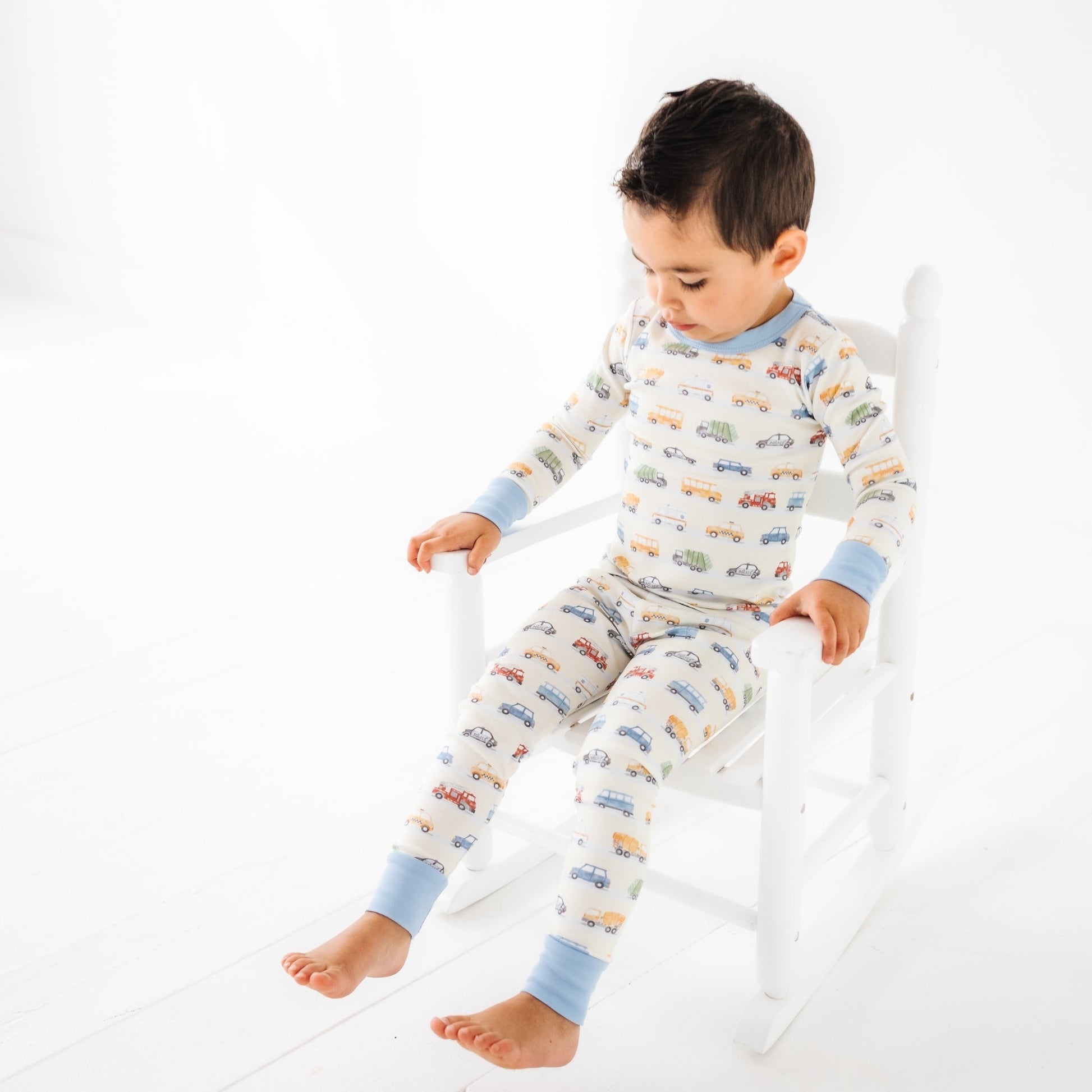 On the Go! Long Pajamas - Magnolia BabyLong Pajamas