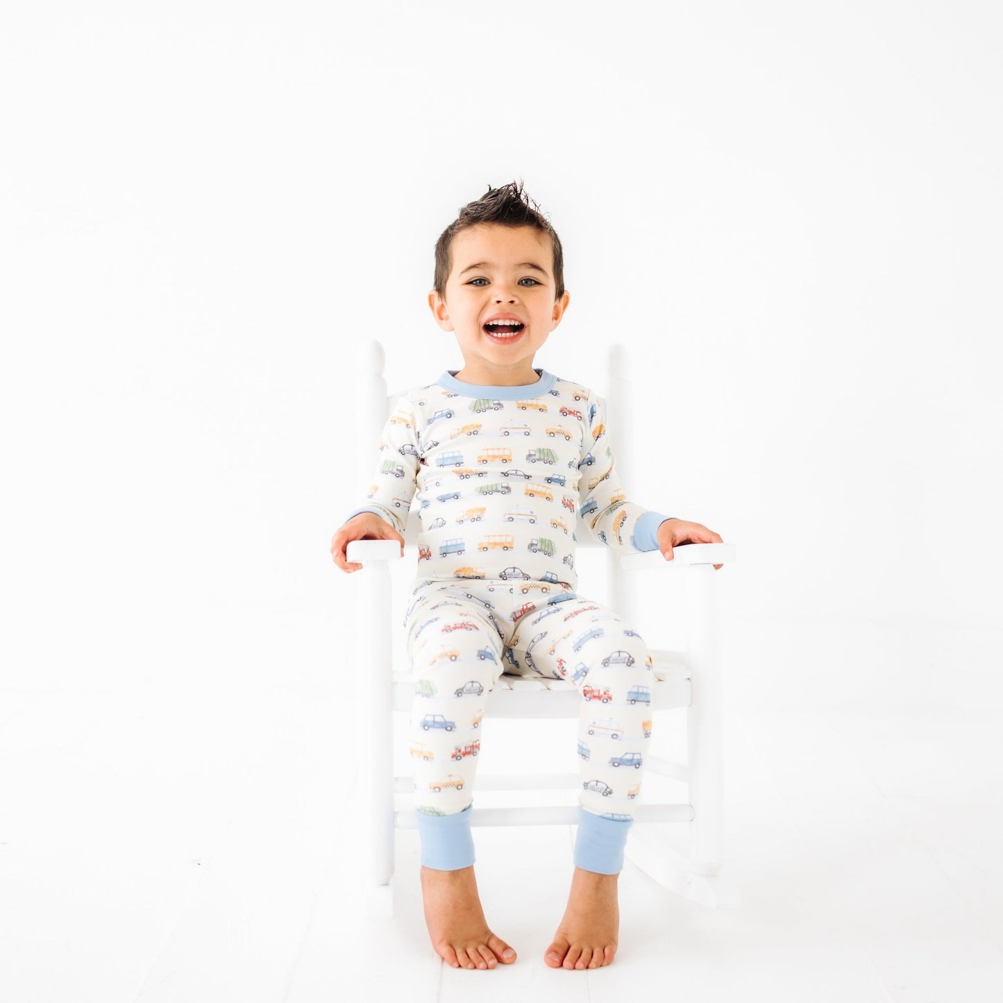 On the Go! Long Pajamas - Magnolia BabyLong Pajamas