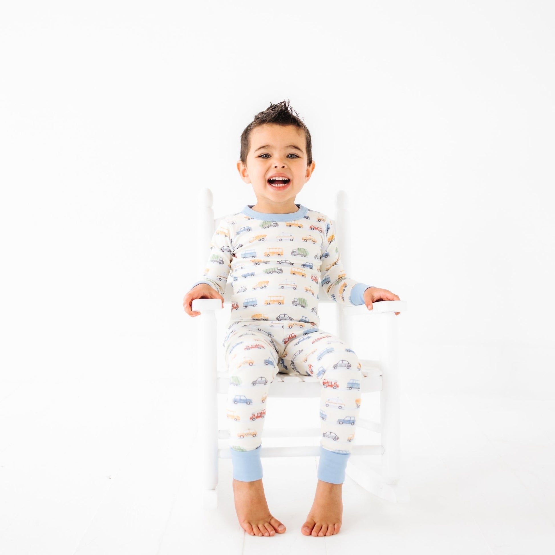 On the Go! Long Pajamas - Magnolia BabyLong Pajamas
