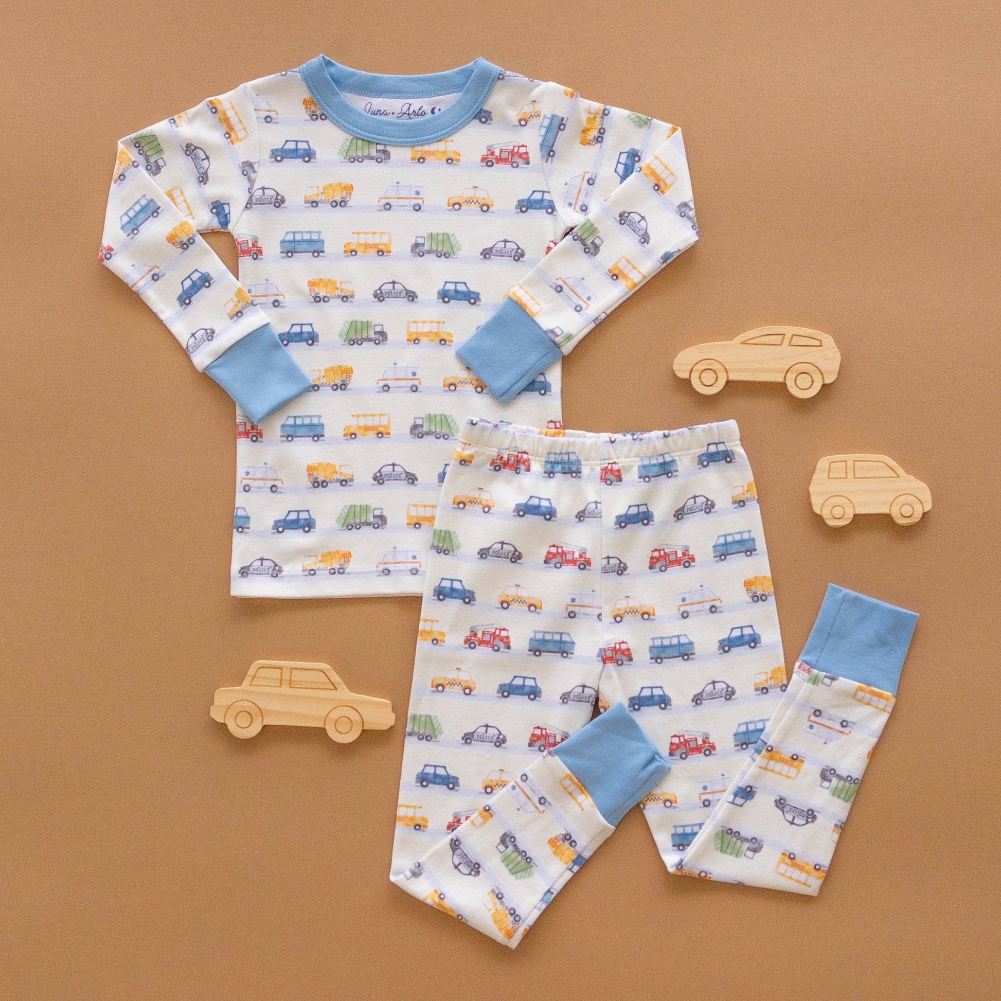 On the Go! Long Pajamas - Magnolia BabyLong Pajamas
