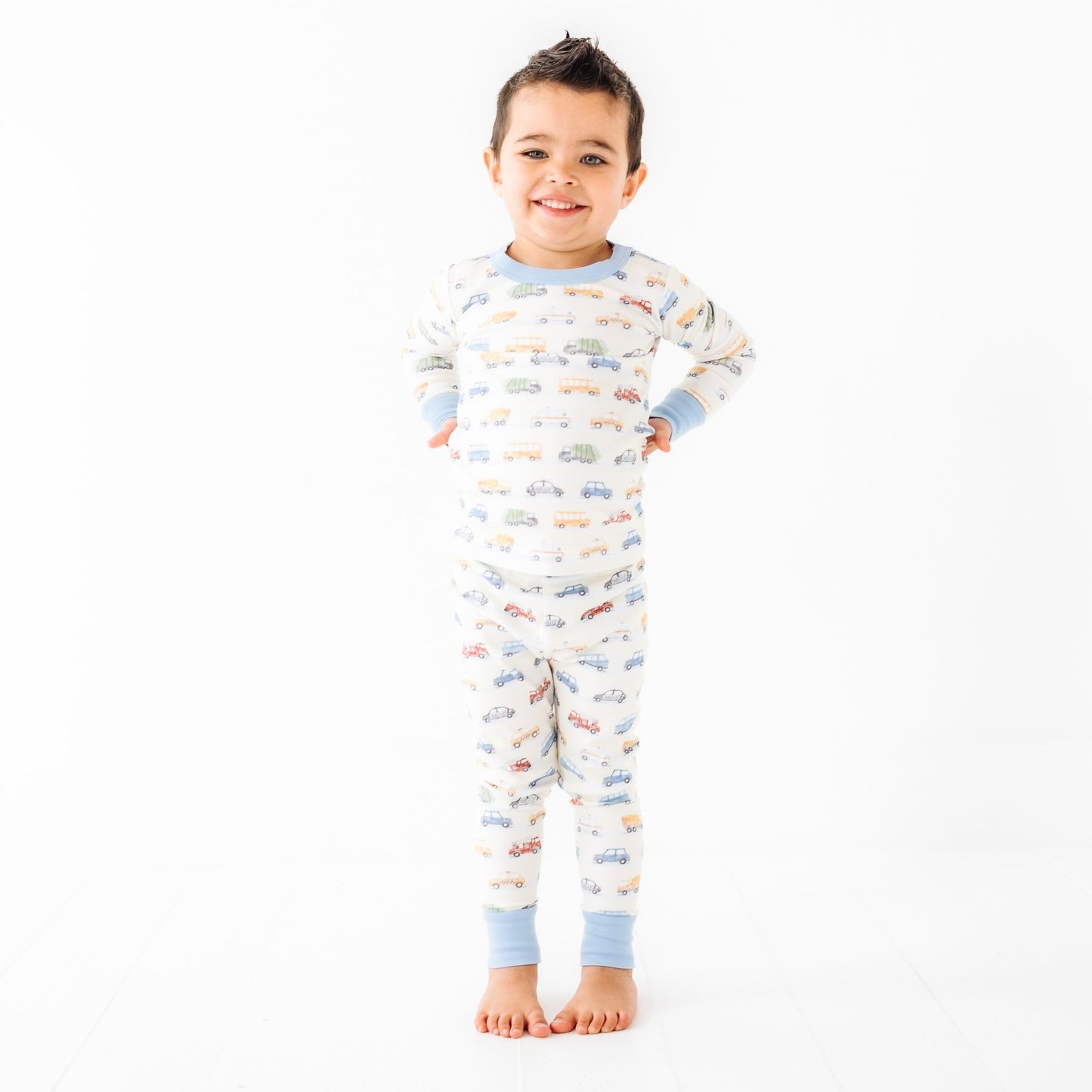 On the Go! Long Pajamas - Magnolia BabyLong Pajamas