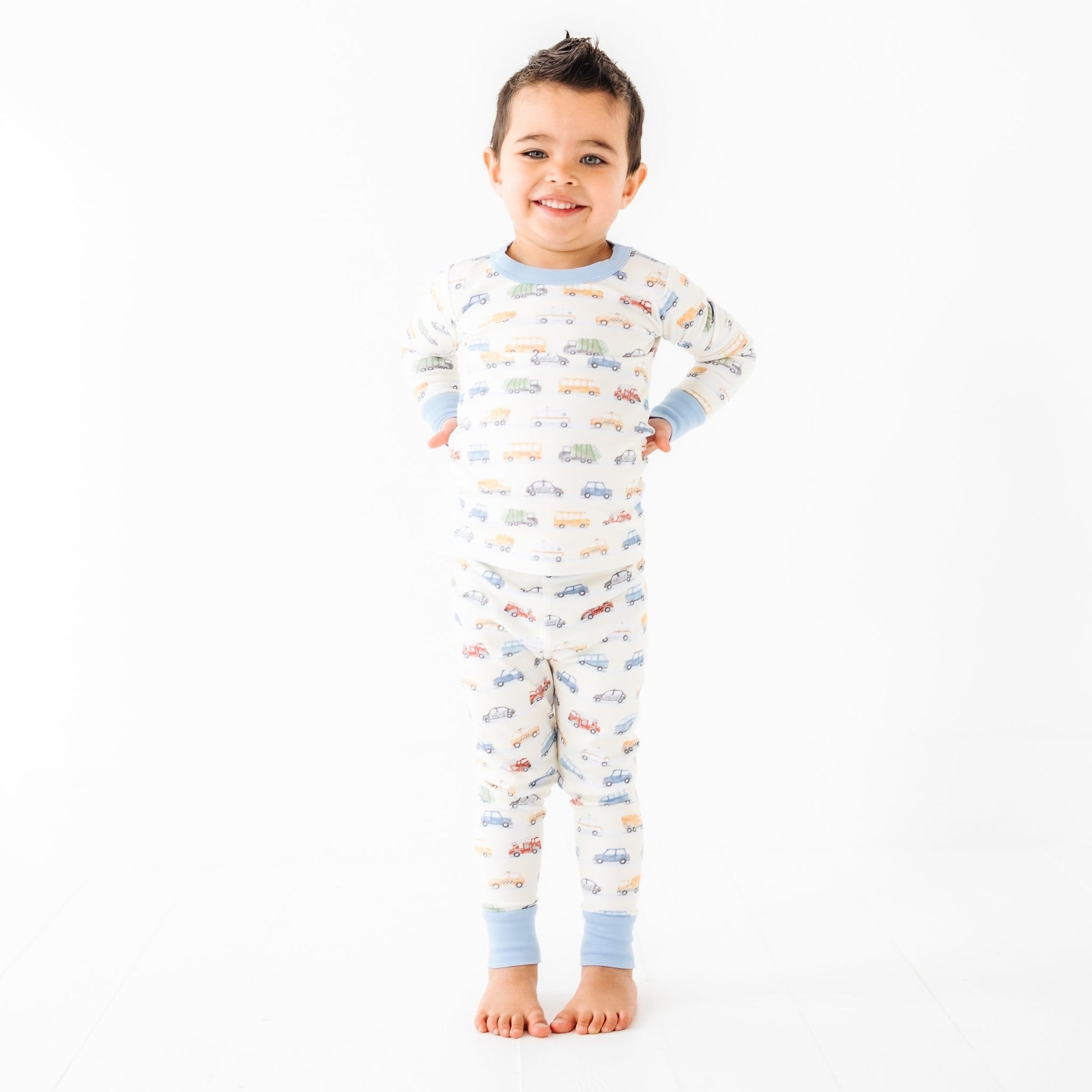 On the Go! Long Pajamas - Magnolia BabyLong Pajamas