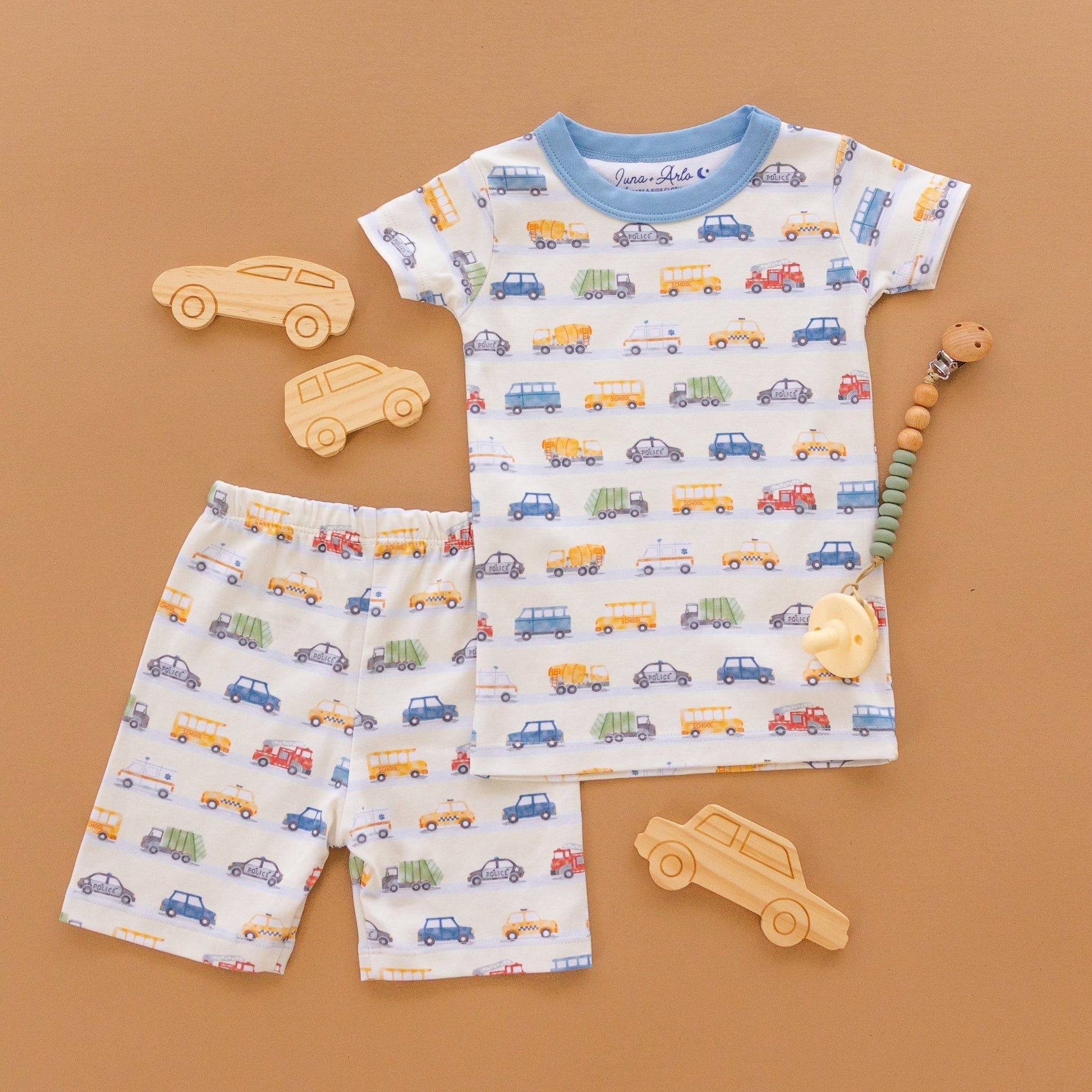 On the Go! Short Pajamas - Magnolia BabyShort Pajamas
