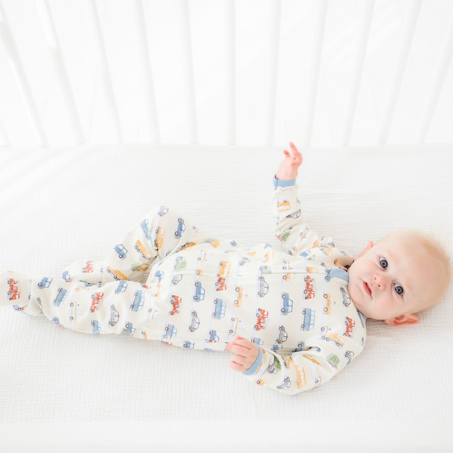 On the Go! Zip Footie - Magnolia BabyFootie
