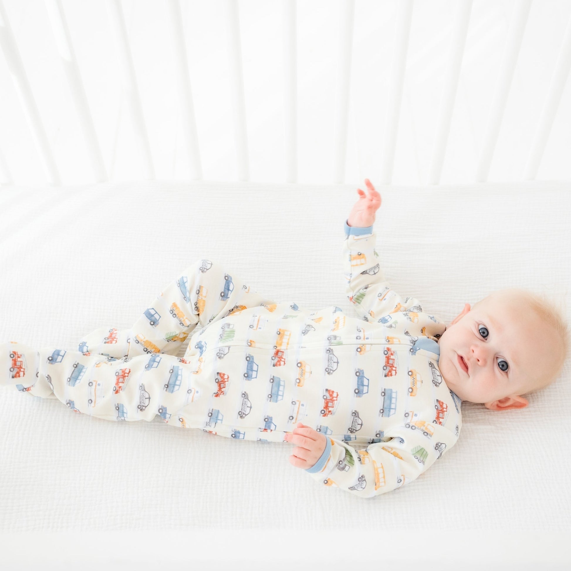 On the Go! Zip Footie - Magnolia BabyFootie