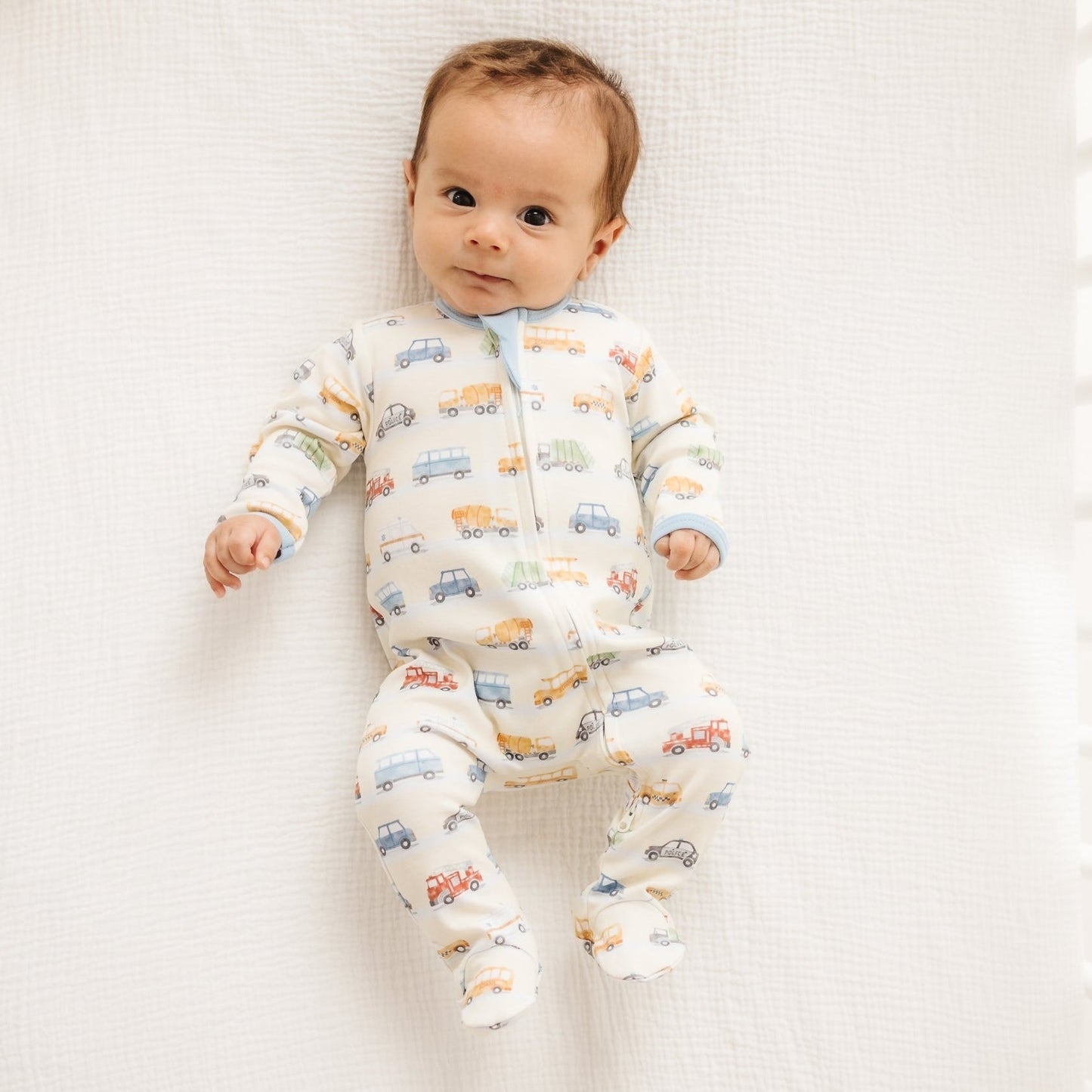 On the Go! Zip Footie - Magnolia BabyFootie
