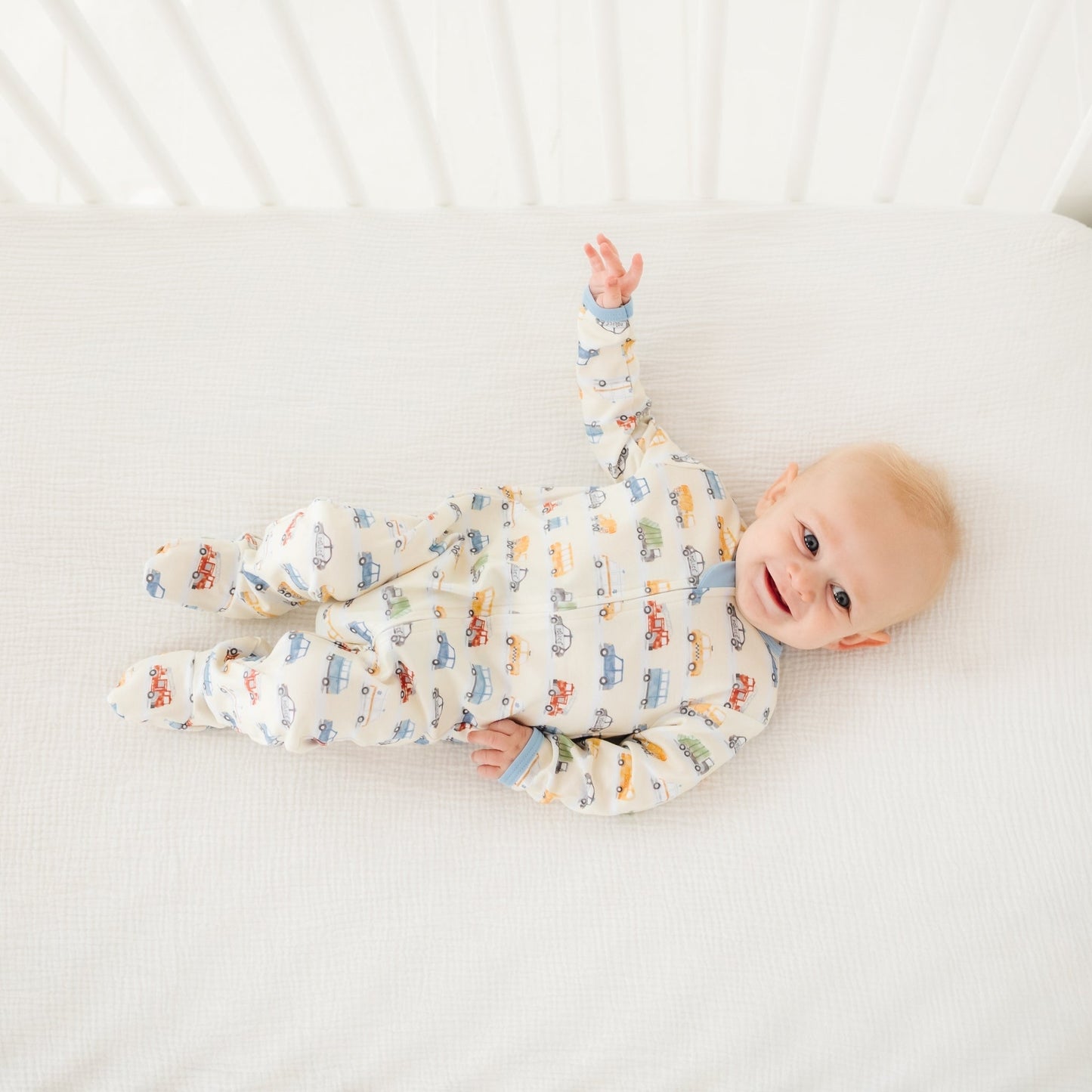 On the Go! Zip Footie - Magnolia BabyFootie